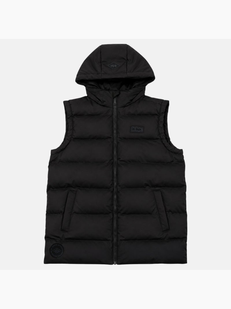 Lee cooper - chaleco acolchado para hombre Negro - Kiabi