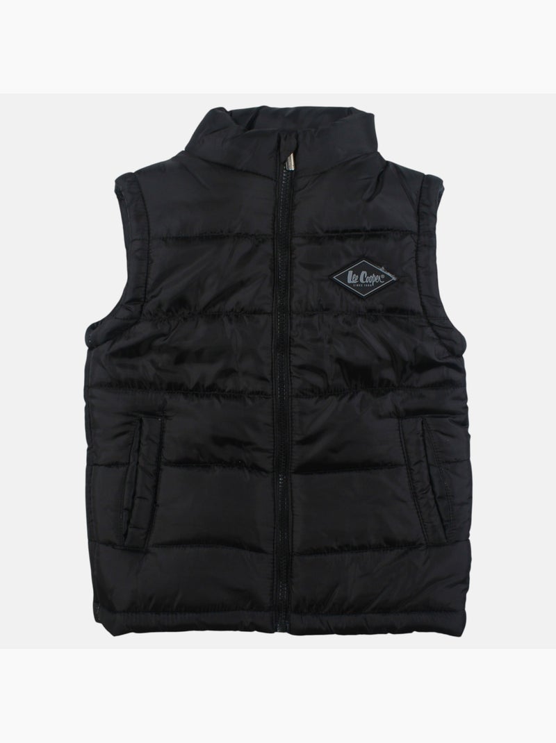Lee Cooper - Chaleco acolchado para niño Negro - Kiabi