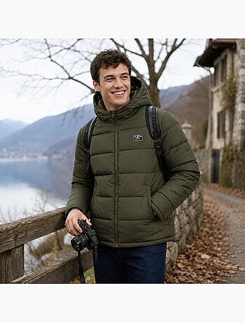 Lee cooper - chaqueta acolchada de hombre