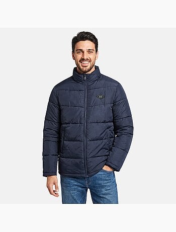 Lee cooper - chaqueta acolchada de hombre cuello alto