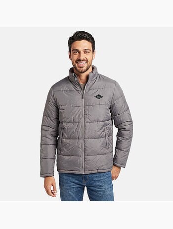 Lee cooper - chaqueta acolchada de hombre cuello alto