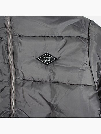 Lee cooper - chaqueta acolchada de hombre cuello alto