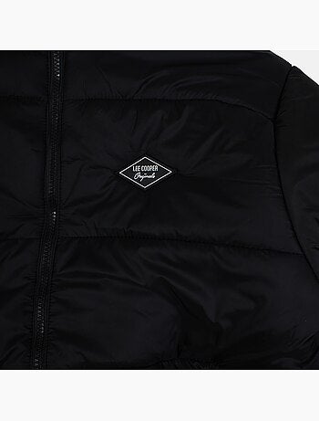 Lee cooper - chaqueta acolchada de hombre cuello alto