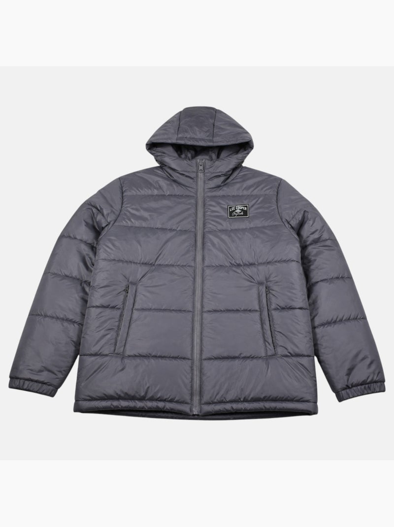 Lee cooper - chaqueta acolchada de hombre Gris - Kiabi