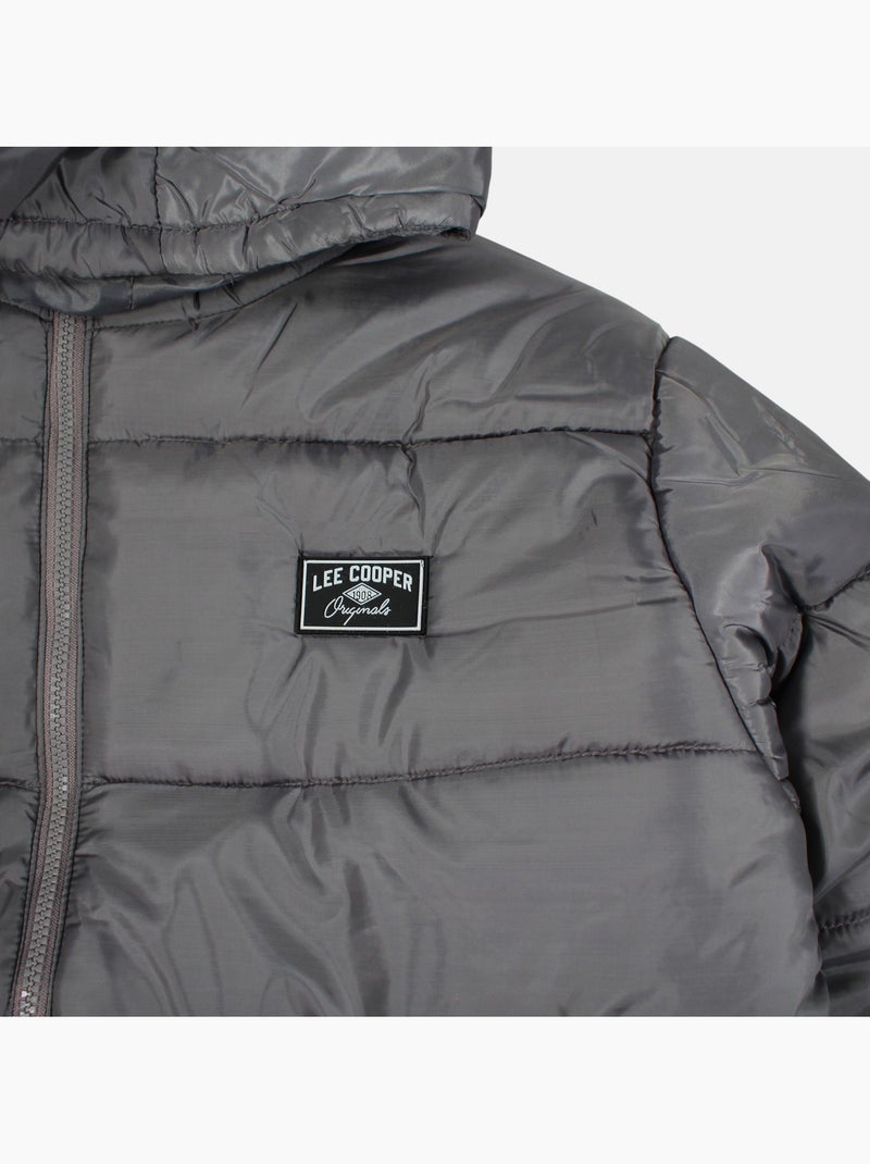 Lee cooper - chaqueta acolchada de hombre Gris - Kiabi