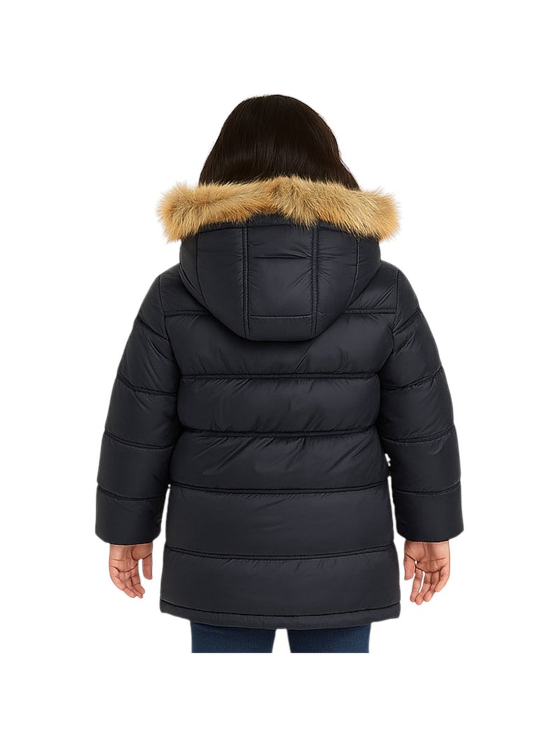 Lee Cooper - Chaqueta acolchada niña Negro - Kiabi