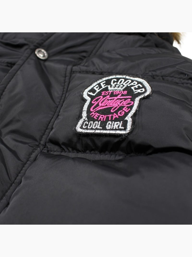 Lee Cooper - Chaqueta acolchada niña Negro - Kiabi
