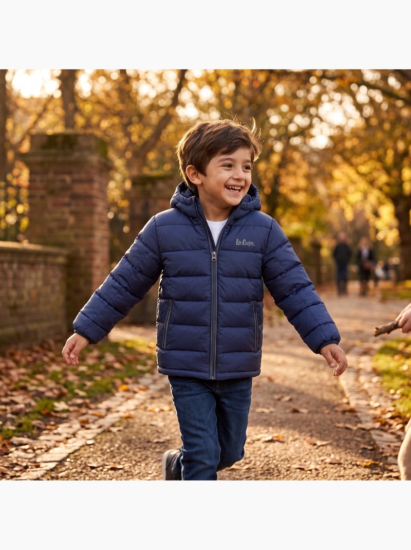 Lee cooper - chaqueta acolchada para niño Azul marino - Kiabi