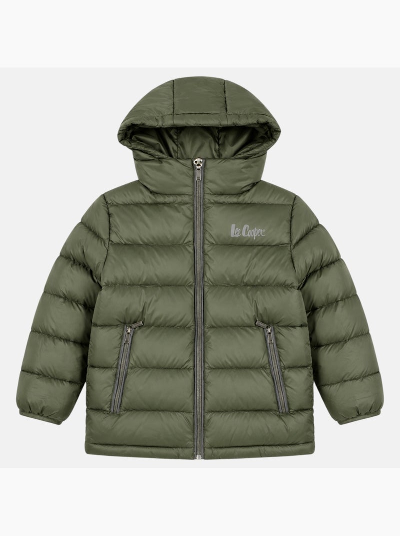 Lee cooper - chaqueta acolchada para niño Caqui - Kiabi