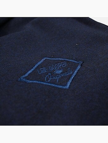 Lee Cooper - Chaqueta con capucha hombre con cremallera