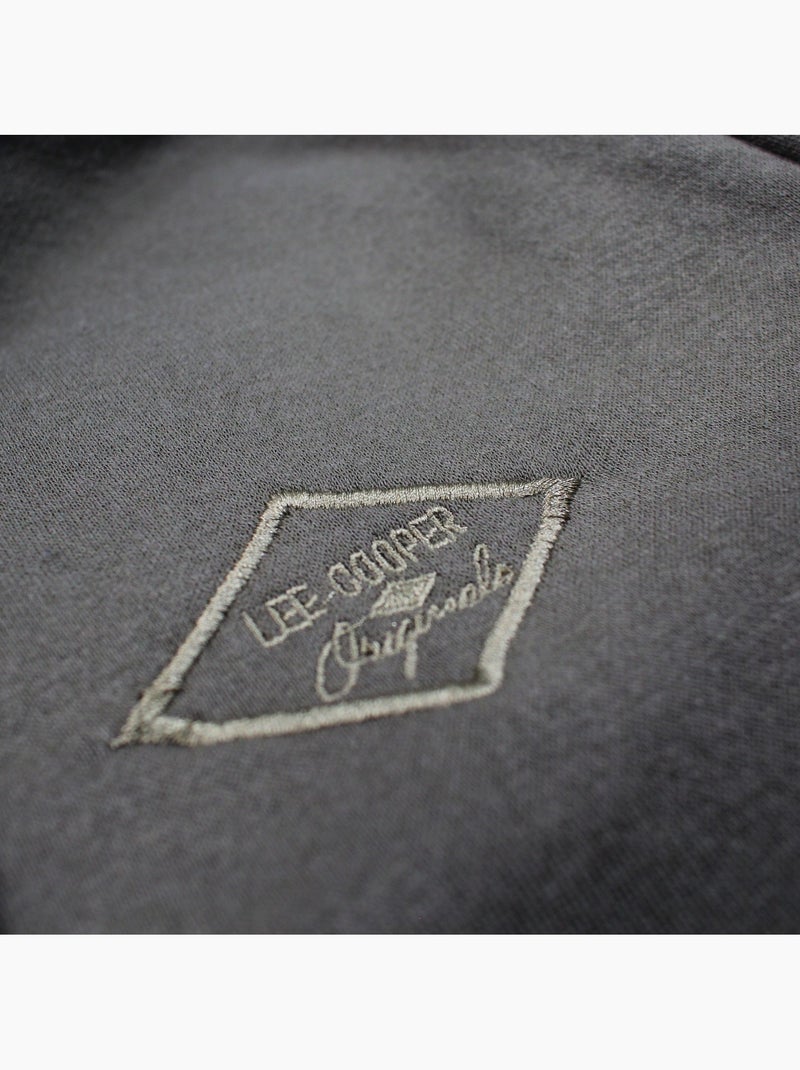 Lee Cooper - Chaqueta con capucha hombre con cremallera Caqui - Kiabi