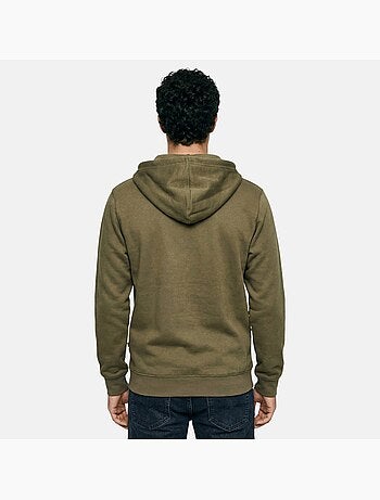 Lee Cooper - Chaqueta con capucha hombre con cremallera