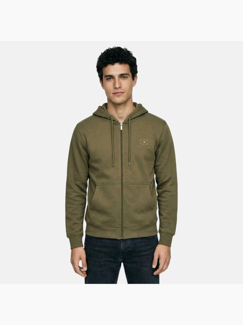 Lee Cooper - Chaqueta con capucha hombre con cremallera - Kiabi