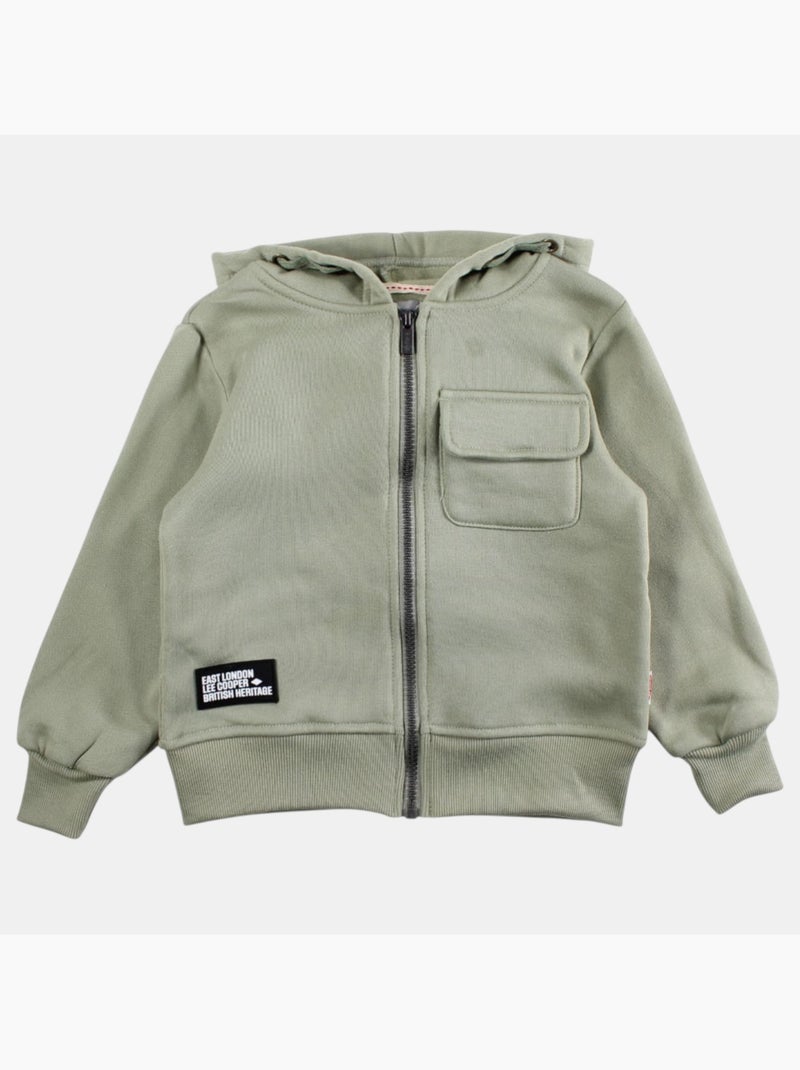 Lee Cooper - Chaqueta con capucha niño Caqui - Kiabi