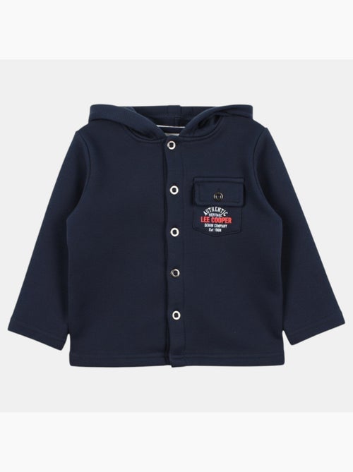 Lee Cooper - Chaqueta con capucha y botones para niño - Kiabi