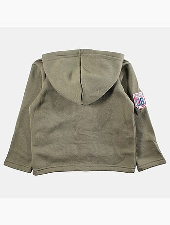 Lee Cooper - Chaqueta con capucha y botones para niño
