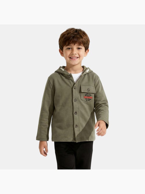 Lee Cooper - Chaqueta con capucha y botones para niño - Kiabi