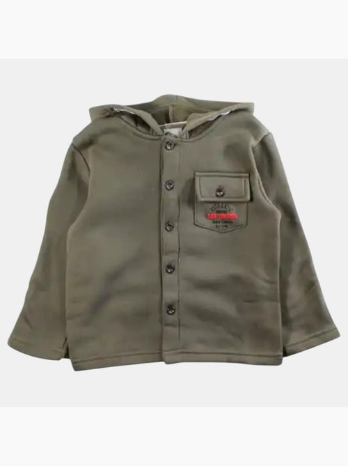 Lee Cooper - Chaqueta con capucha y botones para niño - Kiabi