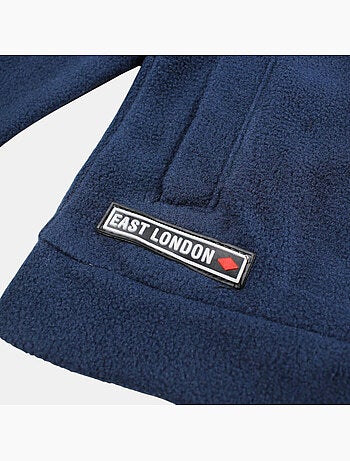 Lee cooper - chaqueta polar con cremallera, cuello alto y paneles