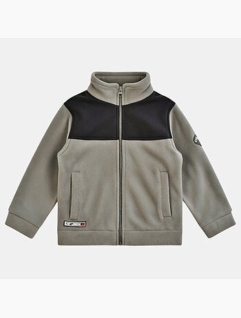 Lee cooper - chaqueta polar con cremallera, cuello alto y paneles