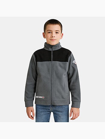 Lee cooper - chaqueta polar con cremallera, cuello alto y paneles