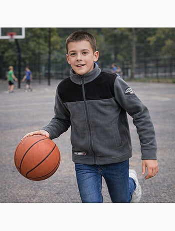 Lee cooper - chaqueta polar con cremallera, cuello alto y paneles