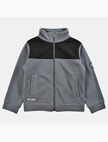 Lee cooper - chaqueta polar con cremallera, cuello alto y paneles