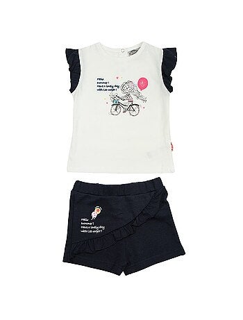 Lee Cooper - Conjunto camiseta y short bebé