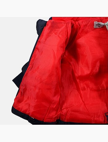 Lee Cooper - Conjunto bebé compuesto por chaqueta acolchada camiseta de manga larga y jeans