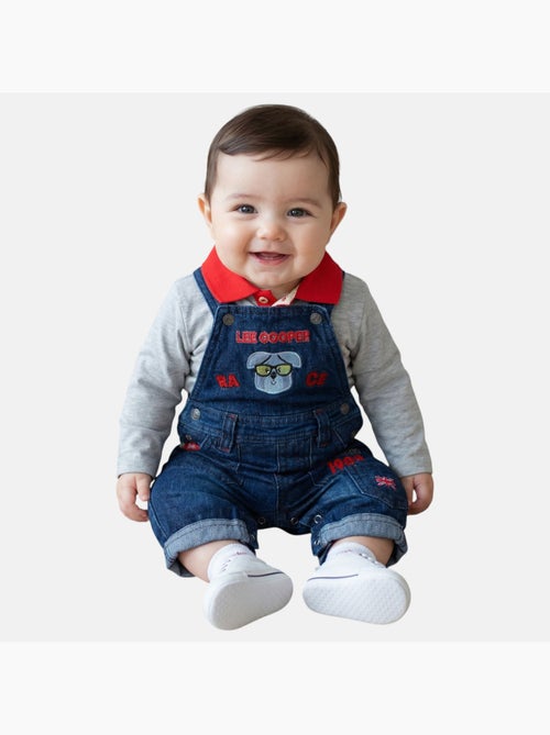 Lee Cooper - Conjunto bebé compuesto por chaqueta acolchada camiseta de manga larga y jeans - Kiabi