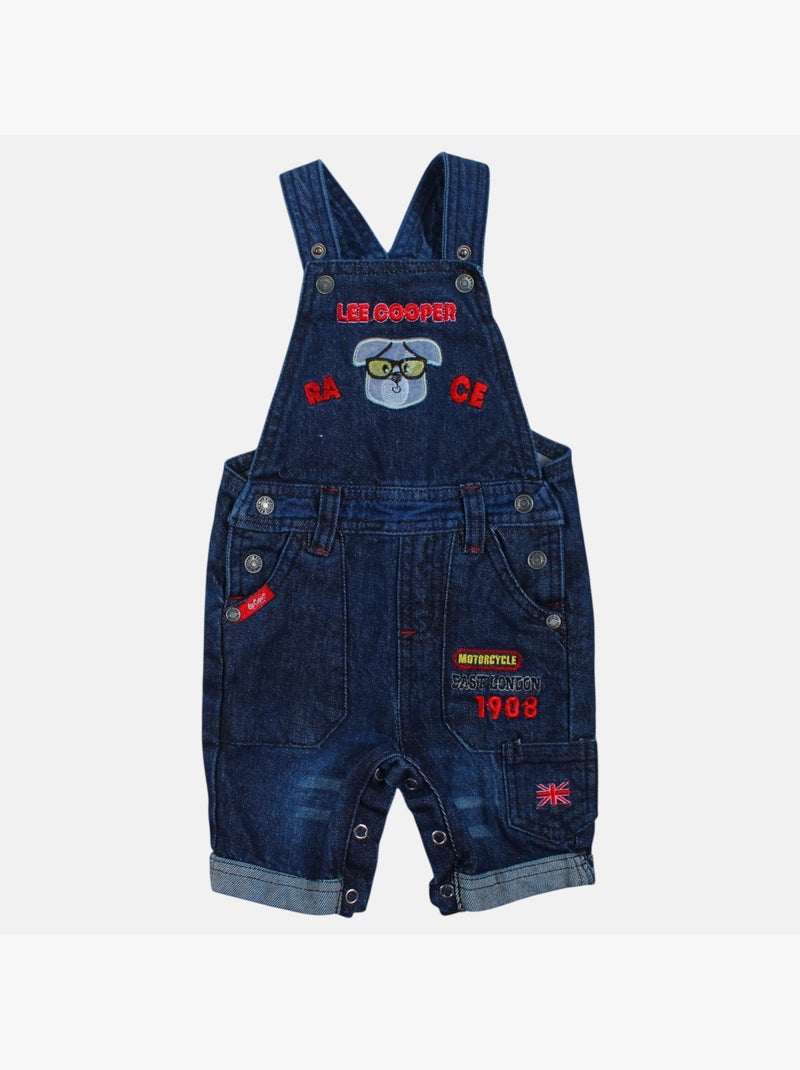 Lee Cooper - Conjunto bebé compuesto por chaqueta acolchada camiseta de manga larga y jeans Azul - Kiabi
