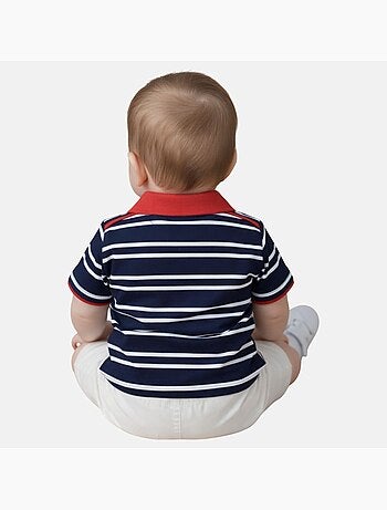 Lee Cooper - Conjunto bebé niño polo de manga corta y pantalón corto