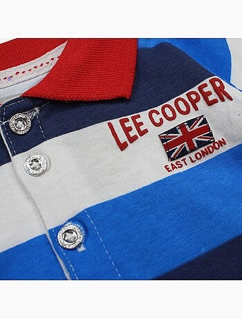 Lee Cooper - Conjunto bebé niño polo de manga corta y pantalón corto