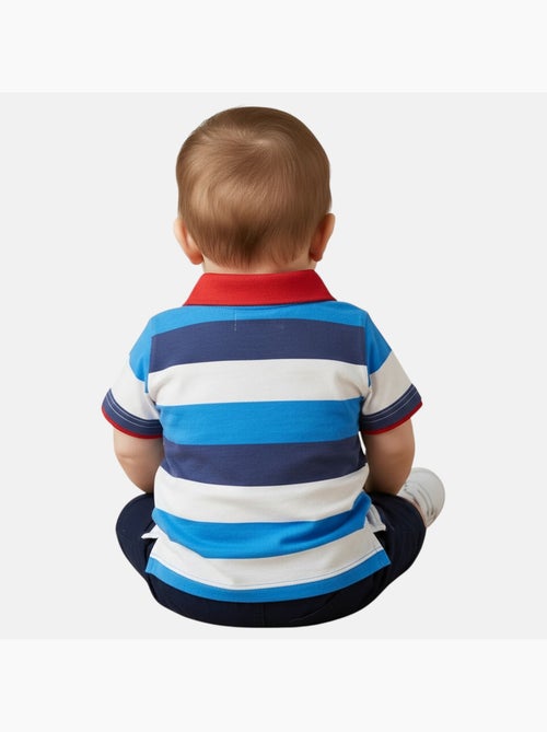 Lee Cooper - Conjunto bebé niño polo de manga corta y pantalón corto - Kiabi Lee Cooper - Conjunto bebé niño polo de manga corta y pantalón corto - Kiabi