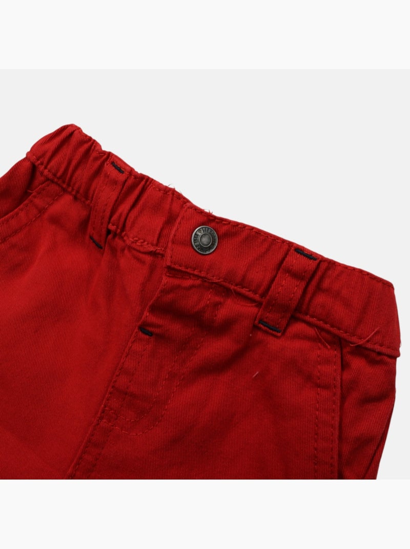 Lee Cooper - Conjunto bebé niño polo de manga corta y pantalón corto Rojo - Kiabi