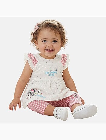 Lee Cooper - Conjunto vestido y leggings bebé