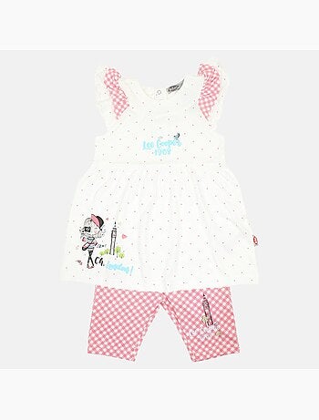 Lee Cooper - Conjunto vestido y leggings bebé