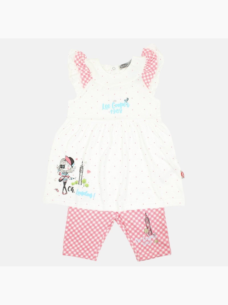 Lee Cooper - Conjunto bebé Rosa - Kiabi
