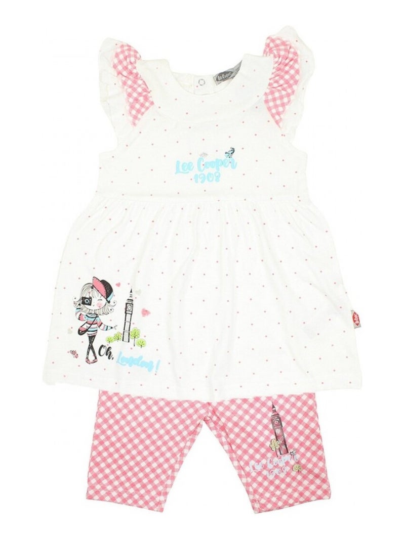 Lee Cooper - Conjunto bebé Rosa - Kiabi