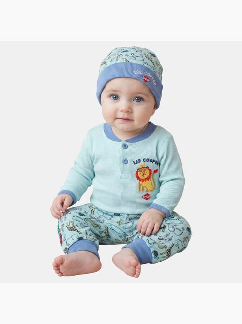 Lee Cooper - Conjunto body y leggings con gorro bebé - Kiabi