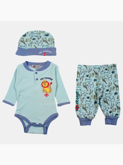 Lee Cooper - Conjunto body y leggings con gorro bebé - Kiabi