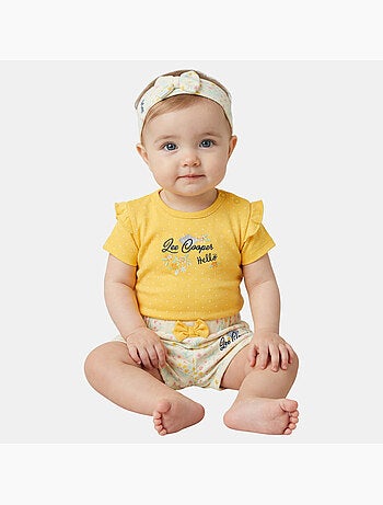 Lee Cooper - Conjunto body y short bebé