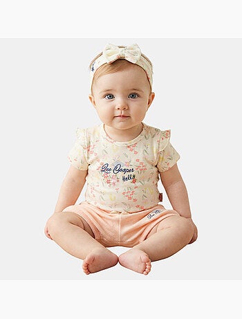 Lee Cooper - Conjunto body y short bebé