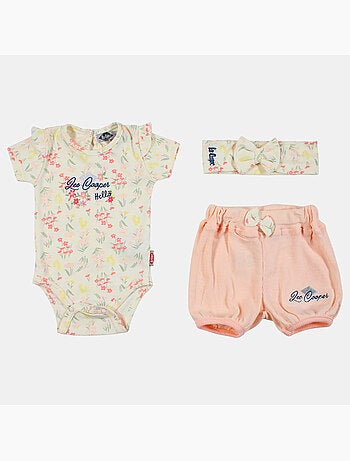 Lee Cooper - Conjunto body y short bebé