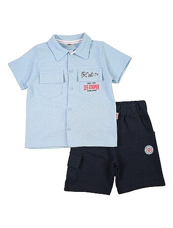 Lee Cooper - Conjunto camisa y short bebé niño