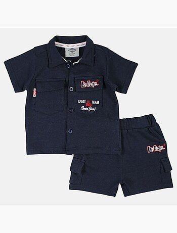 Lee Cooper - Conjunto camisa y short bebé niño