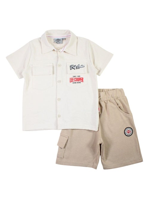 Lee Cooper - Conjunto camisa y short bebé niño - Kiabi