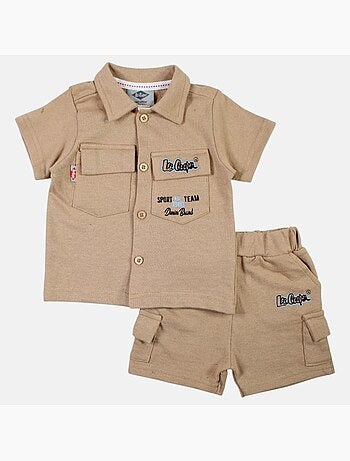 Lee Cooper - Conjunto camisa y short bebé niño