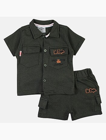 Lee Cooper - Conjunto camisa y short bebé niño