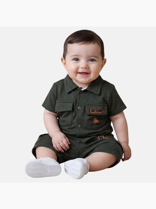 Lee Cooper - Conjunto camisa y short bebé niño - Kiabi Lee Cooper - Conjunto camisa y short bebé niño - Kiabi